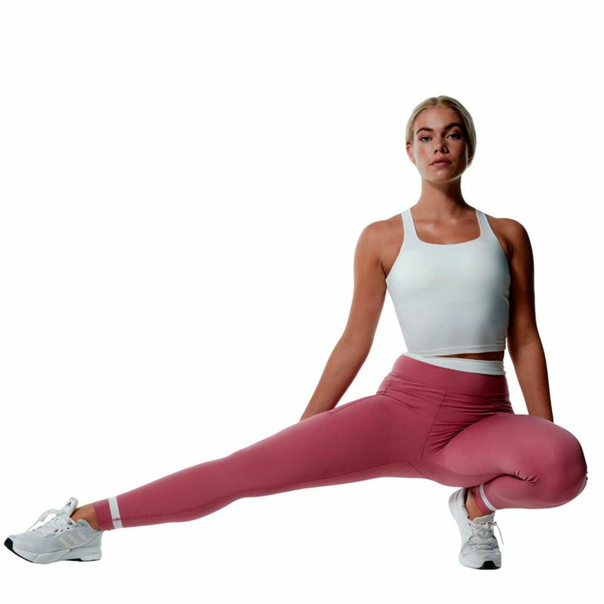 Top Sportivo Donna Black Limba Apexfit Fitness Taglia:S