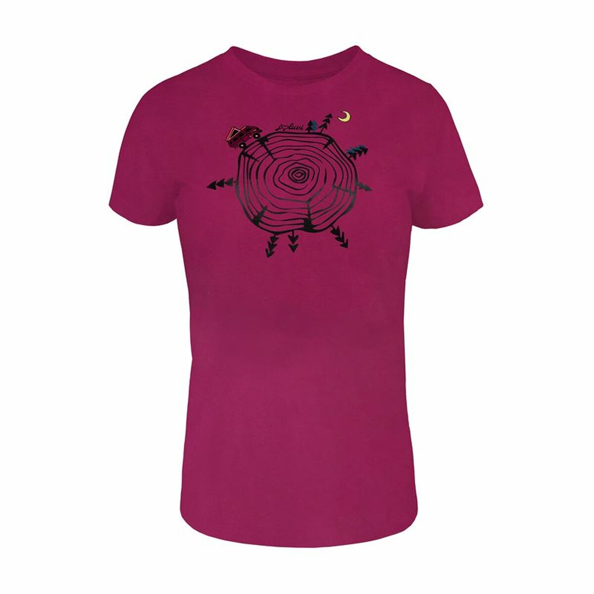 Maglia Sportiva a Maniche Corte Joluvi Wood W Magenta Taglia:M