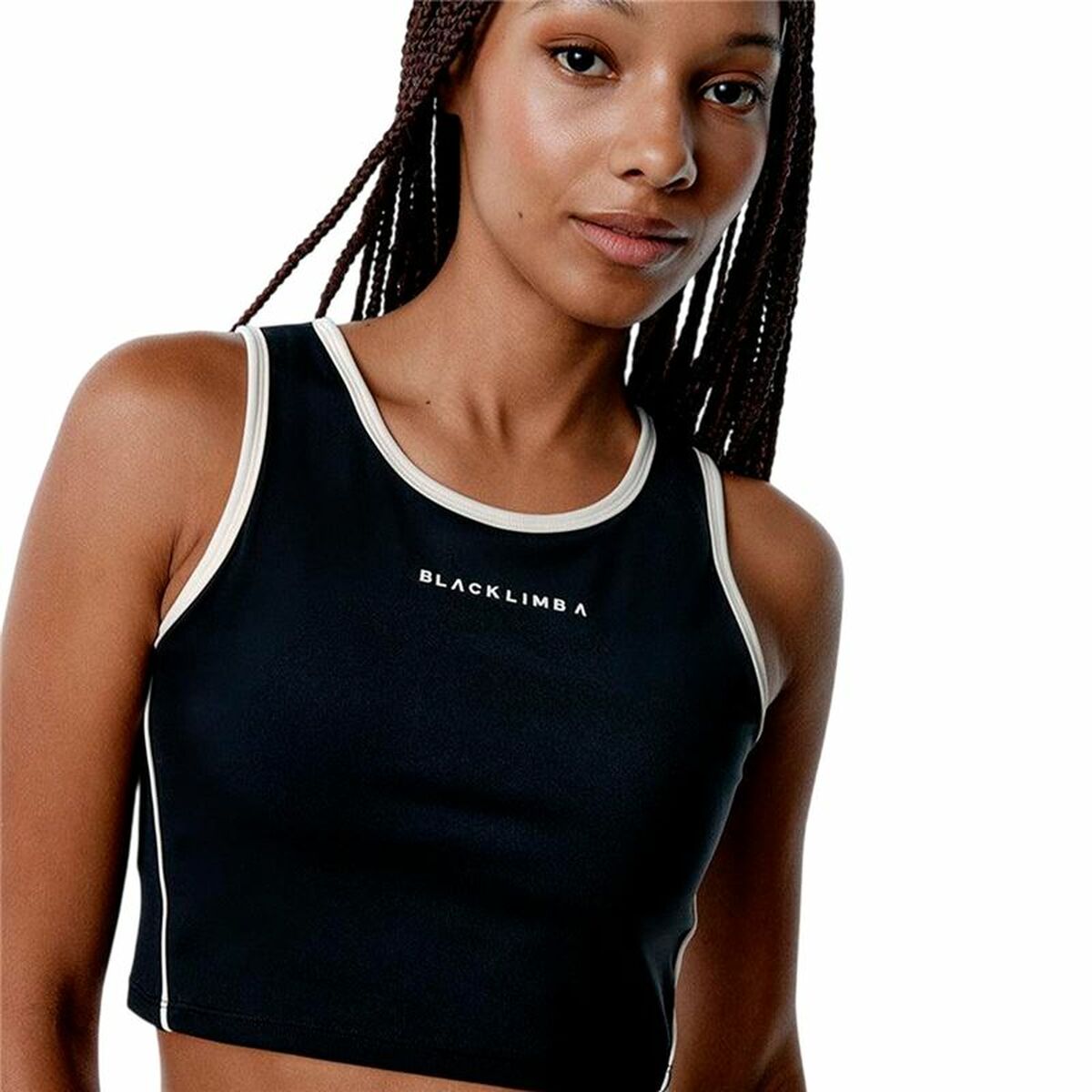 Top Sportivo Donna Black Limba Streamline Fitness Taglia:S