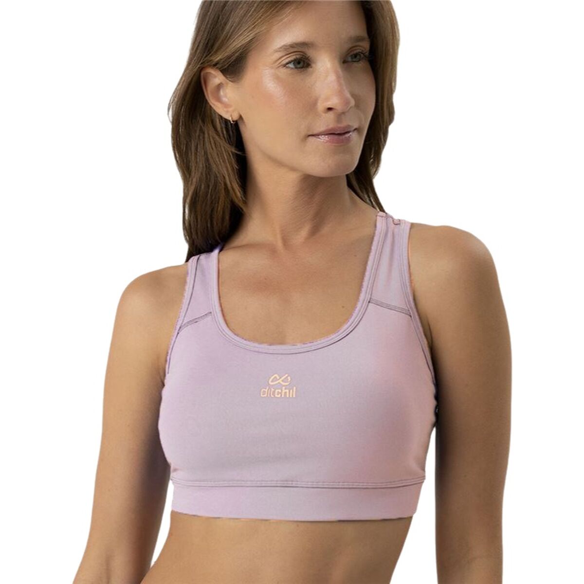 Reggiseno Sportivo Ditchil Ditchill  Lavanda Taglia:M