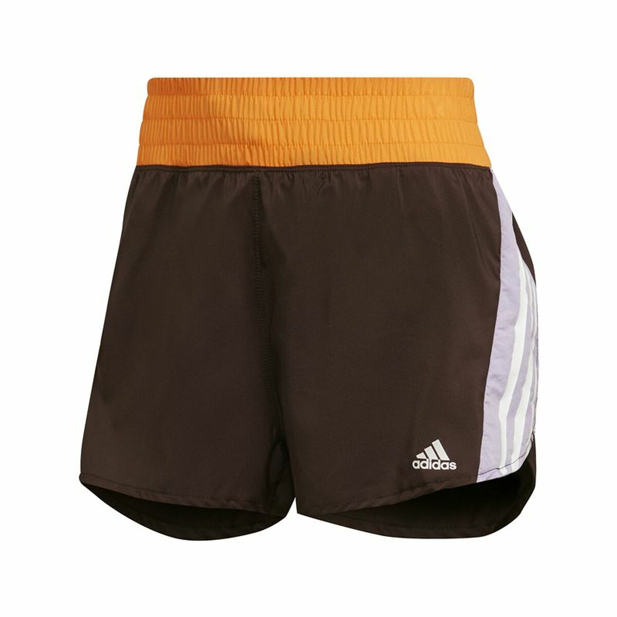 Pantaloncini Sportivi da Donna Adidas Hyperglam Marrone Taglia:S