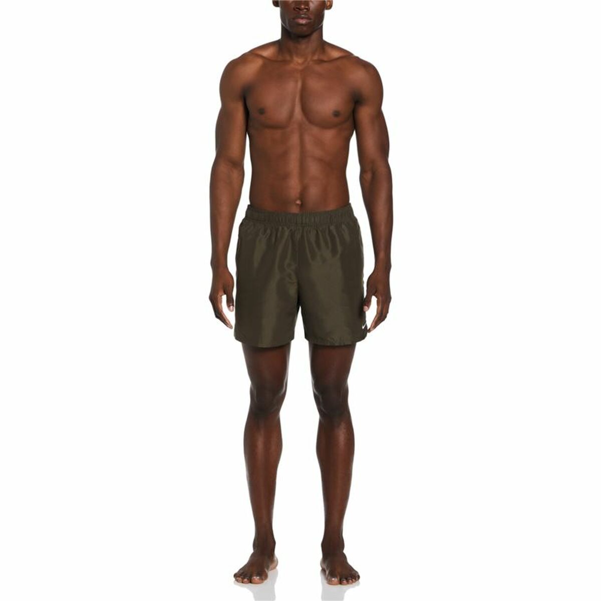Costume da Bagno Uomo Nike 5" Volley Short Nero Taglia:XL - Image 3
