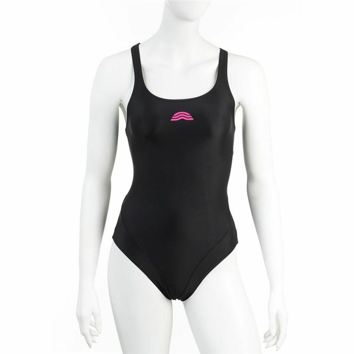 Costume da Bagno Donna Aquarapid Intero Nero Taglia:44