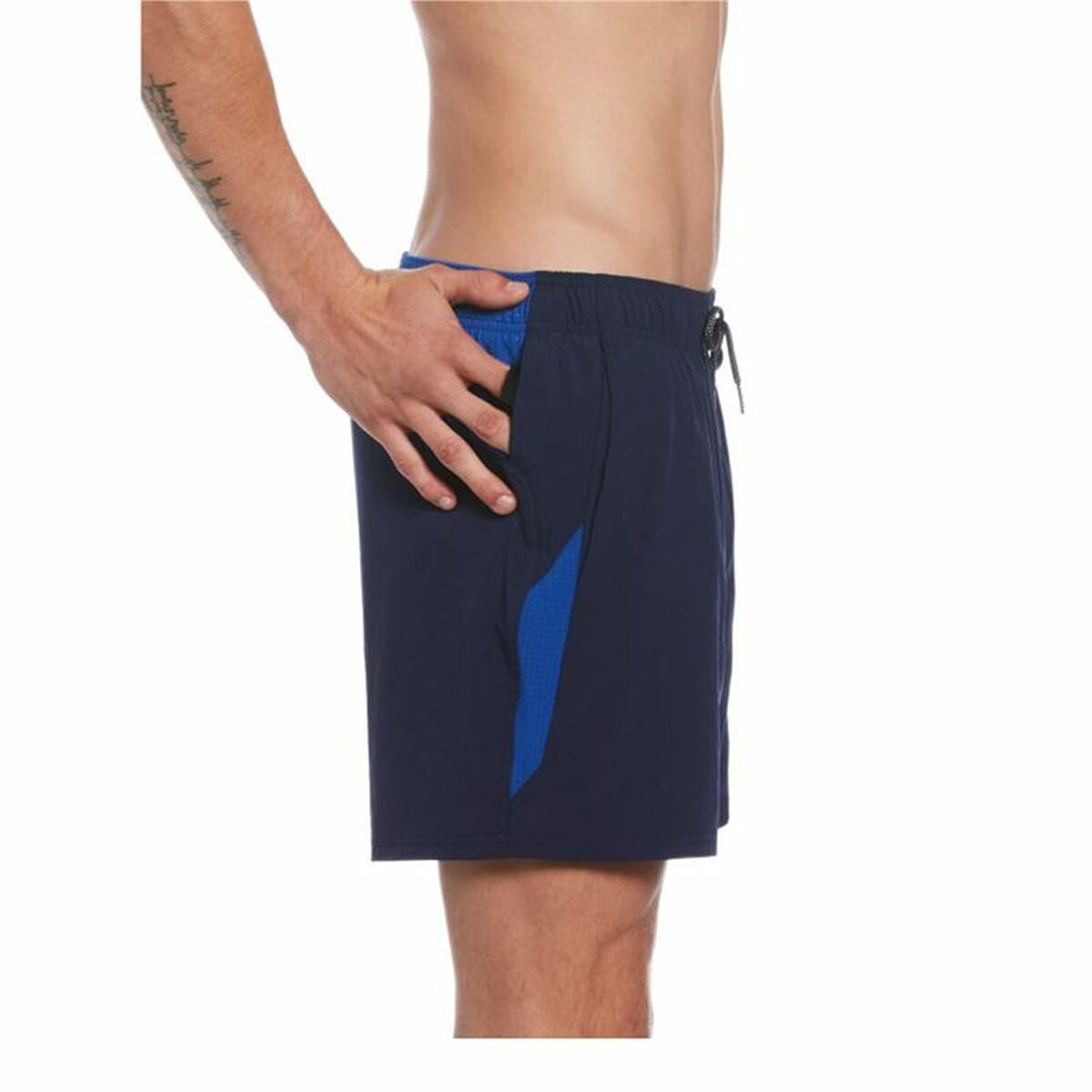 Costume da Bagno Uomo Nike 5" Volley Blu Marino Taglia:M - Image 3