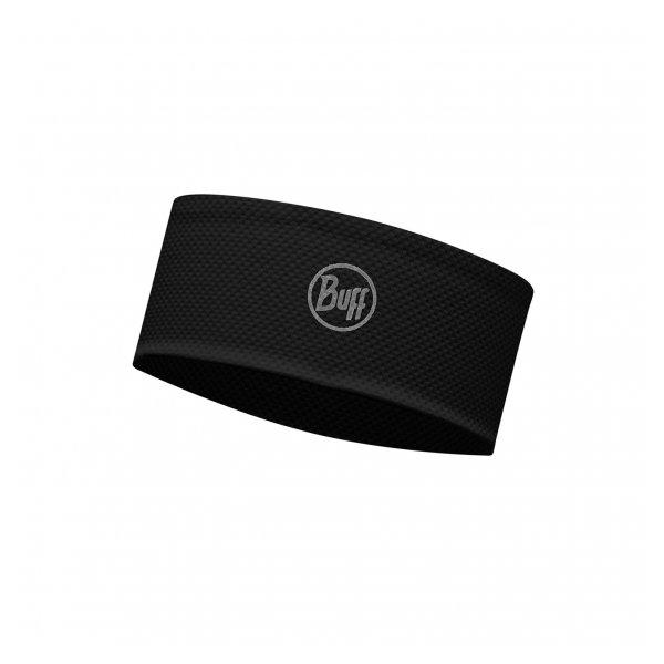 Fascia Sportiva per la Testa Buff Solid Nero
