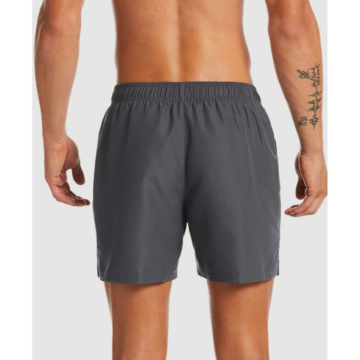 Costume da Bagno Uomo Nike 5" Volley Short Grigio Taglia:L - Image 4