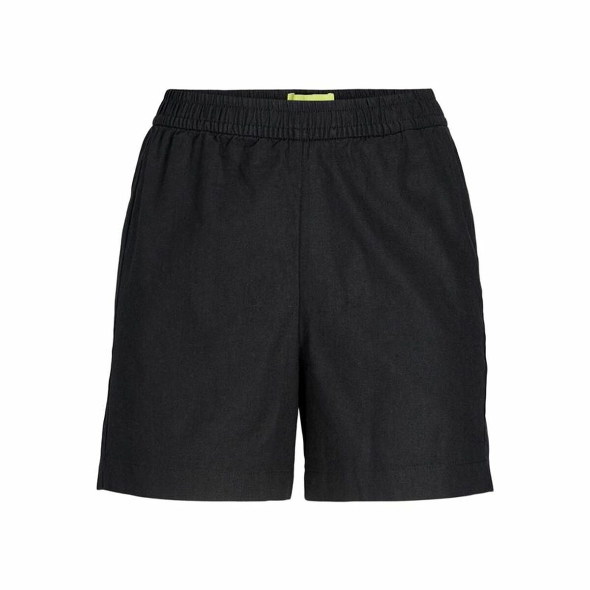 Pantaloncini Sportivi da Donna Jack & Jones Nero Lino Taglia:M