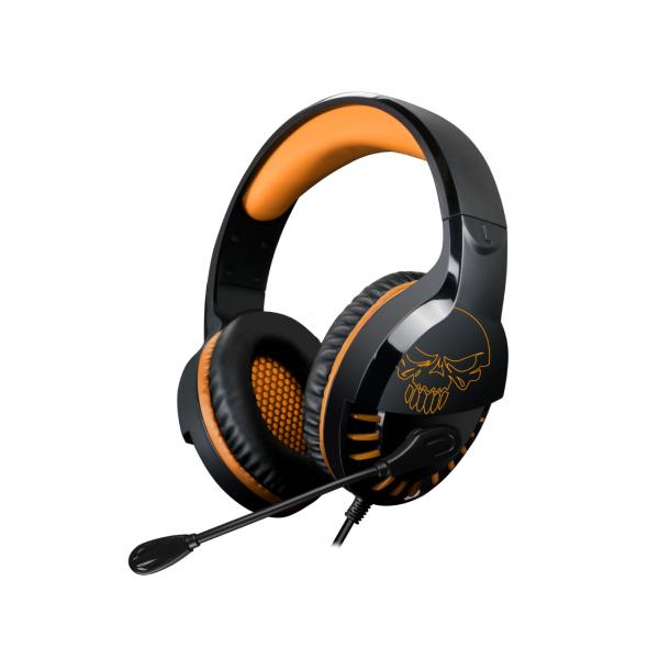 Auricolari con Microfono Spirit of Gamer Pro H3 Arancio Nero/Arancione