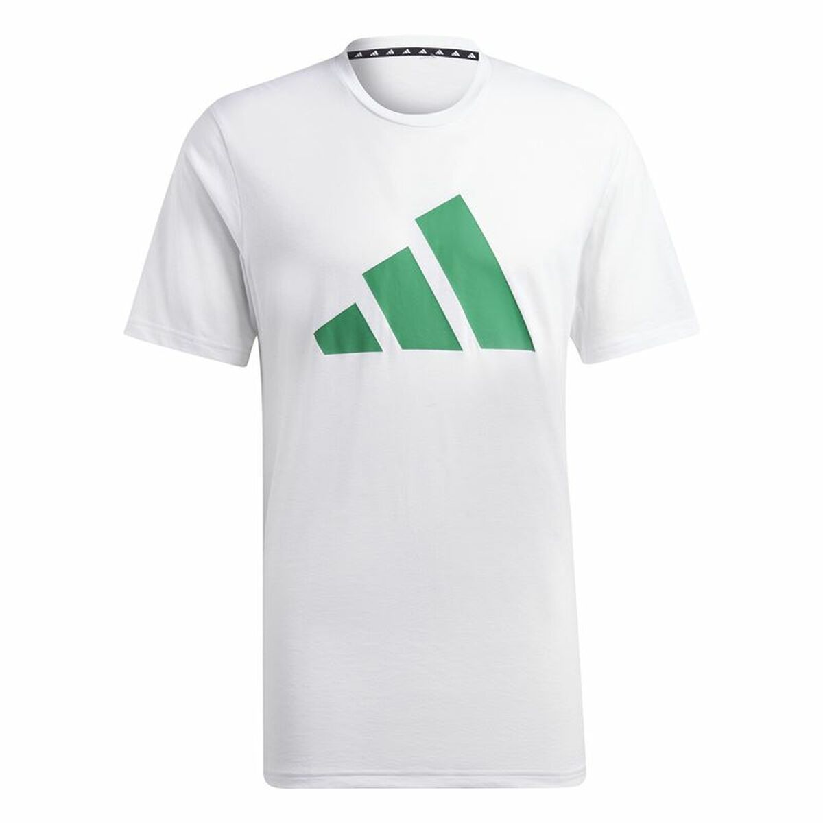 Maglia a Maniche Corte Uomo Adidas Train Essentials Bianco Taglia:L