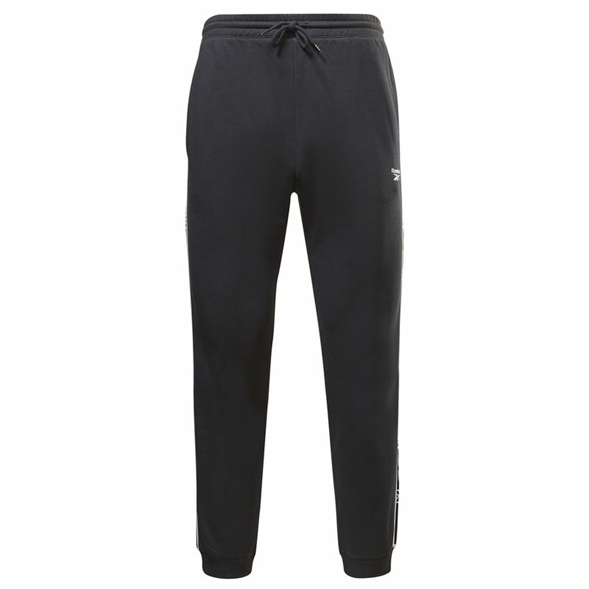 Pantalone Lungo Sportivo Reebok Ri Tape Nero Taglia:XL