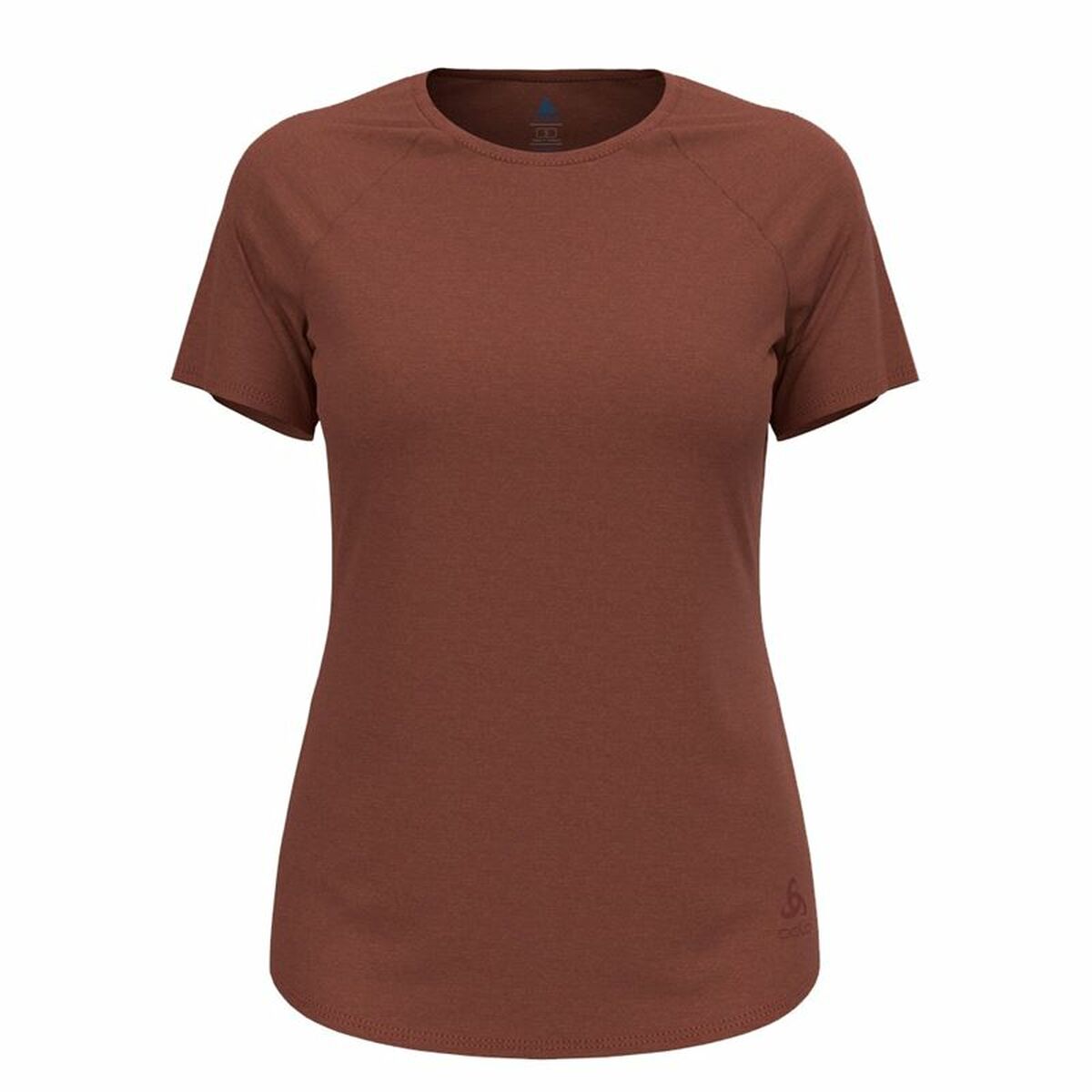 Maglia a Maniche Corte Donna Odlo Essential 365 Marrone Taglia:M