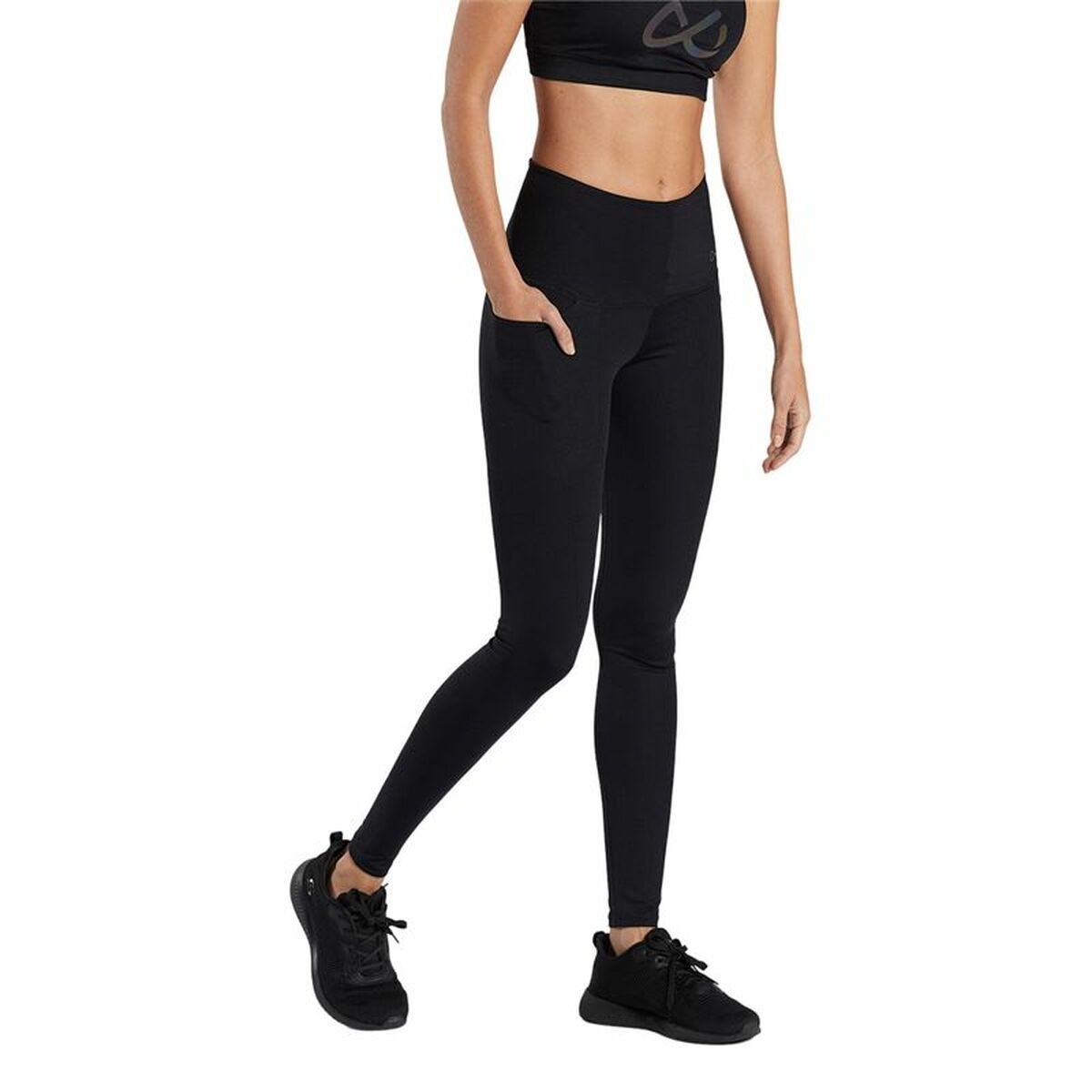 Leggings Sportivo da Donna Ditchil Ditchil  Nero Taglia:S