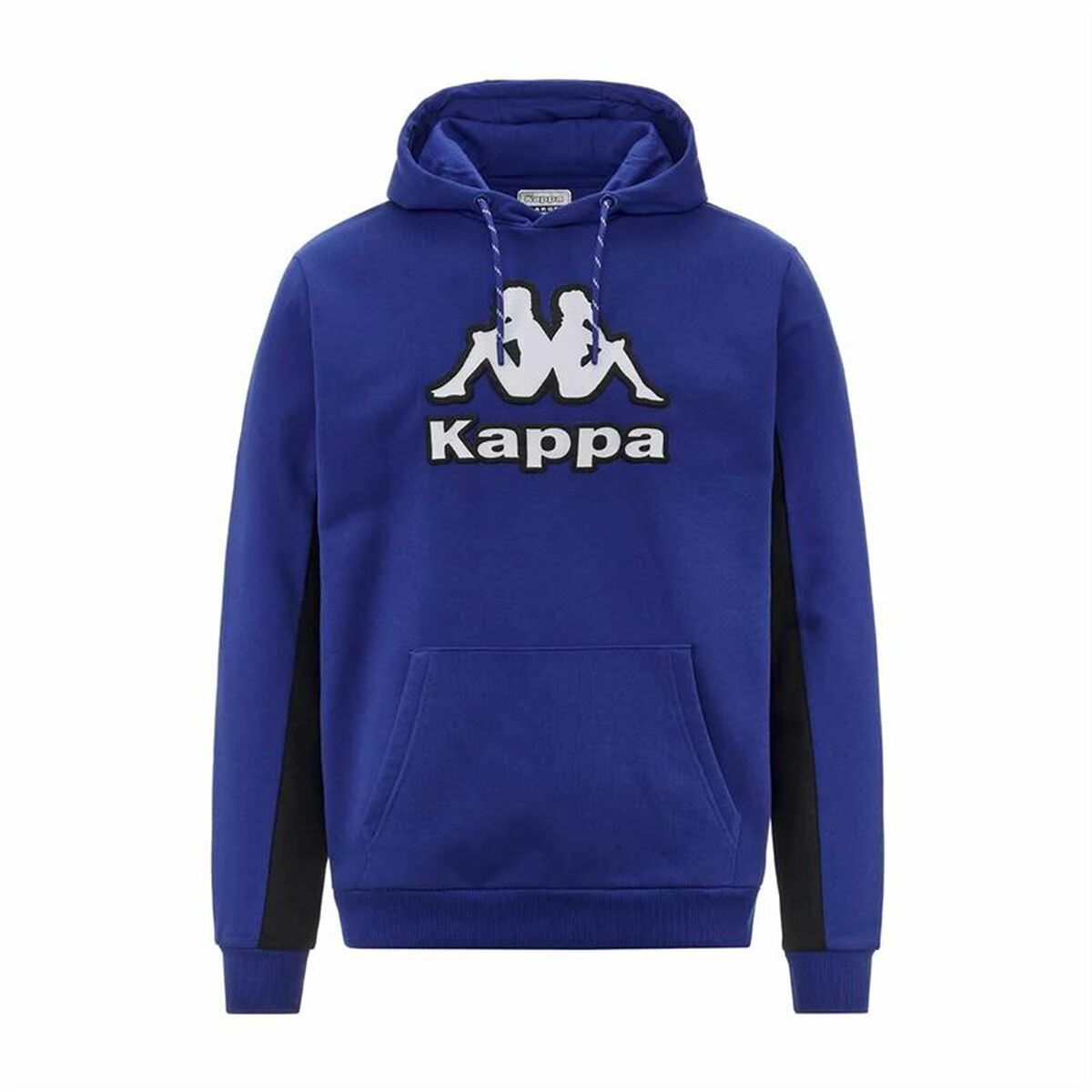 Felpa con Cappuccio Uomo Kappa Farti Azzurro Taglia:M