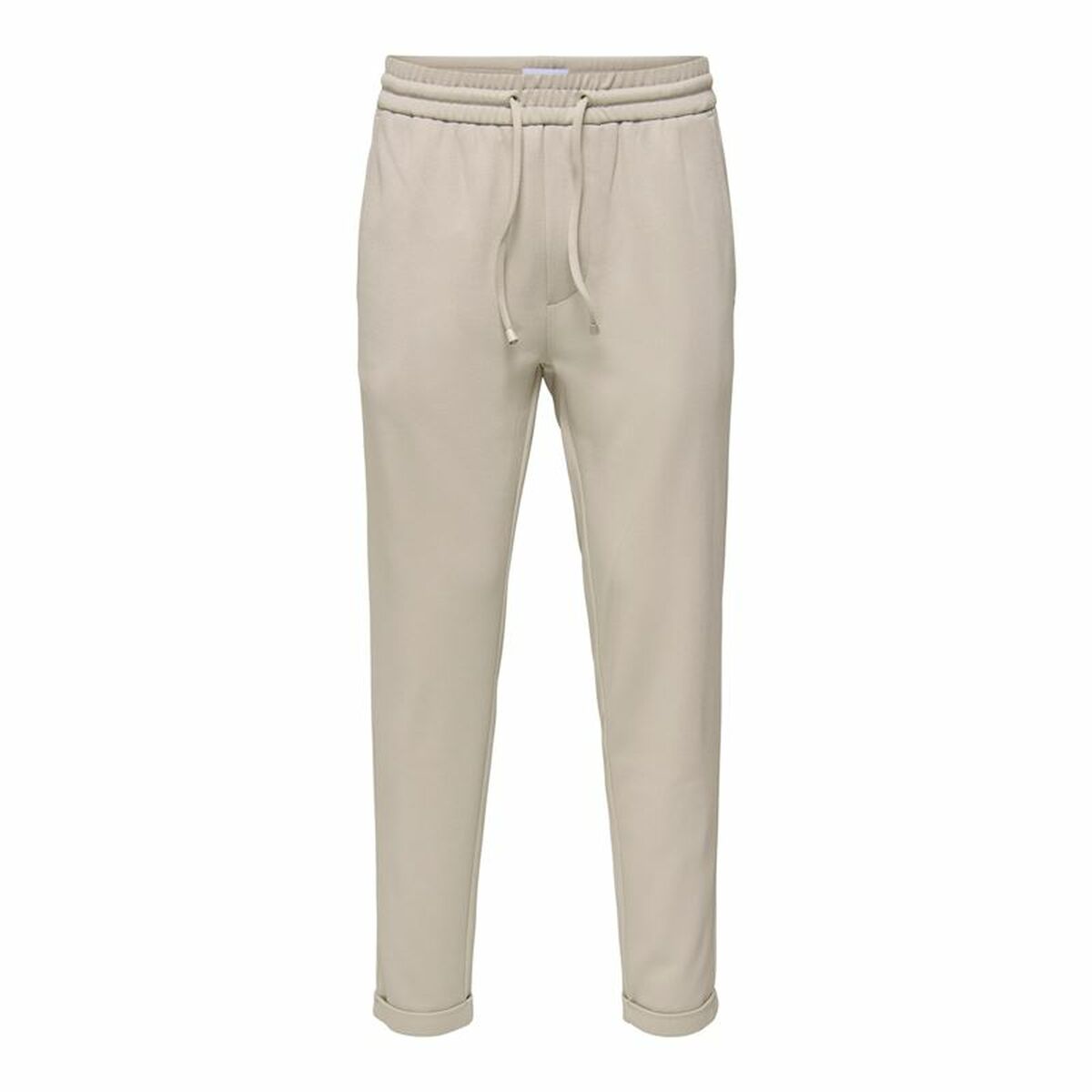 Pantalone di Tuta per Adulti Only & Sons Onslinus Crop Tap 0192 Beige Uomo Taglia:L