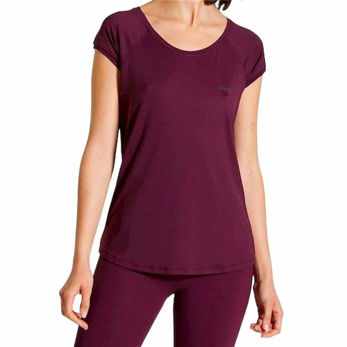 Maglia a Maniche Corte Donna Ditchil Marrone Taglia:L