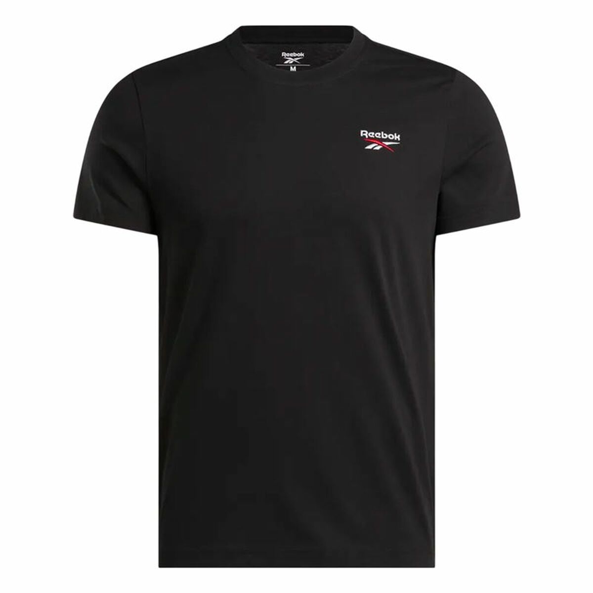 Maglia a Maniche Corte Uomo Reebok Identity Smal Nero Taglia:L