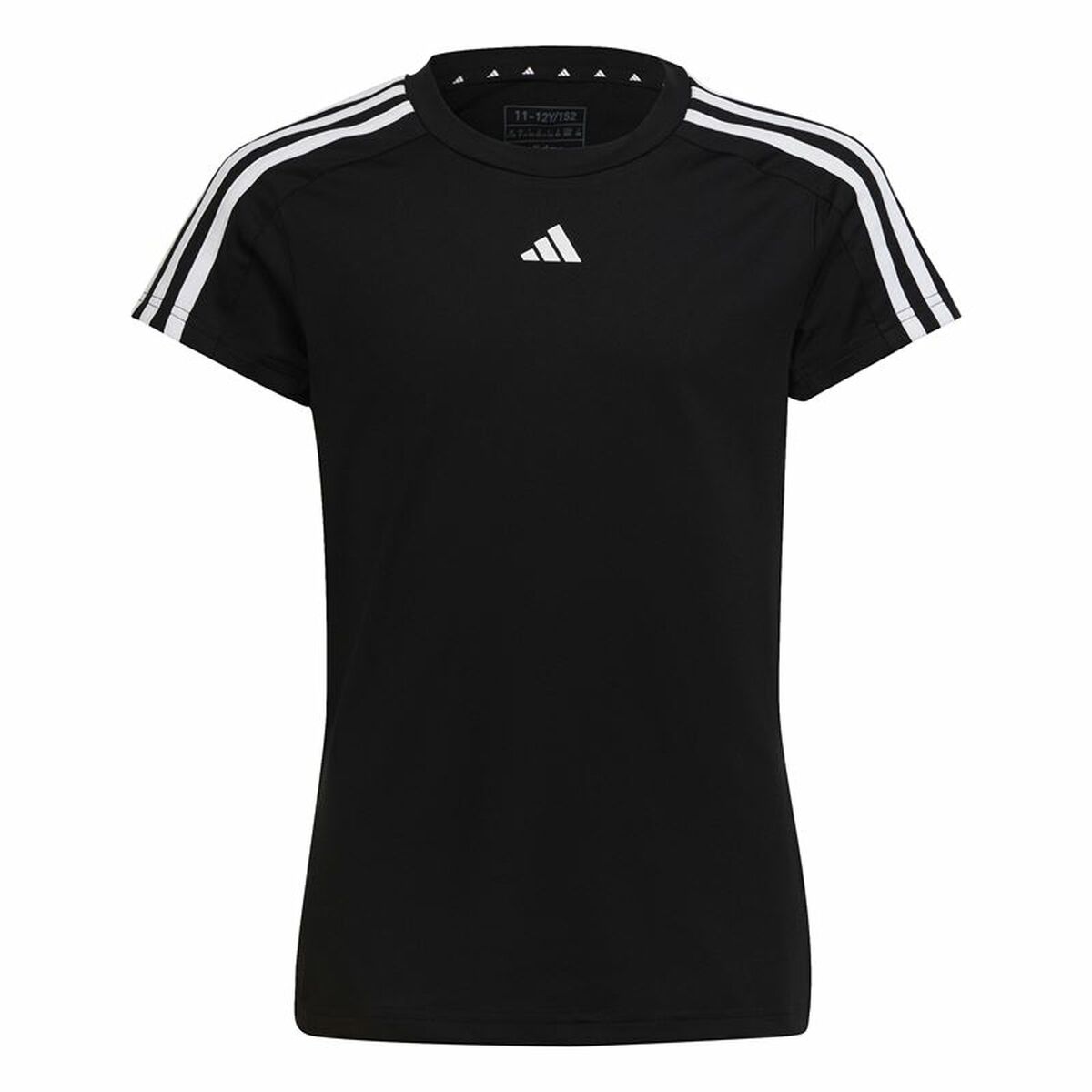 Maglia a Maniche Corte Donna Adidas Training Essentials Nero Taglia:9-10 Anni