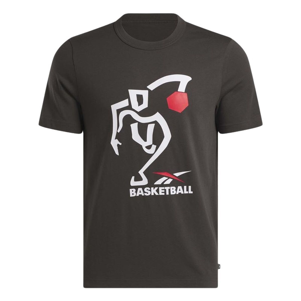 Maglia a Maniche Corte Uomo Reebok Gs Hs Attack Tee Nero Taglia:L