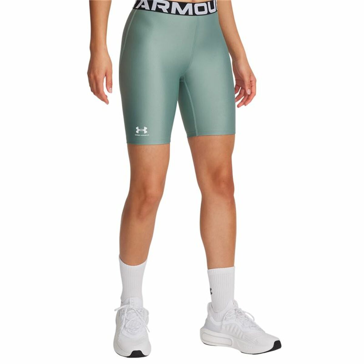 Leggings Sportivi da Uomo Under Armour Hg 8In Fitness Taglia:L