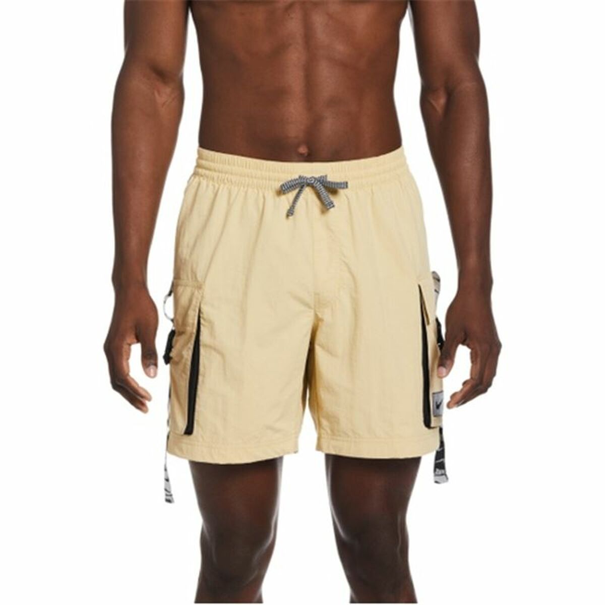 Costume da Bagno Uomo Nike 7" Volley Short Beige Taglia:L