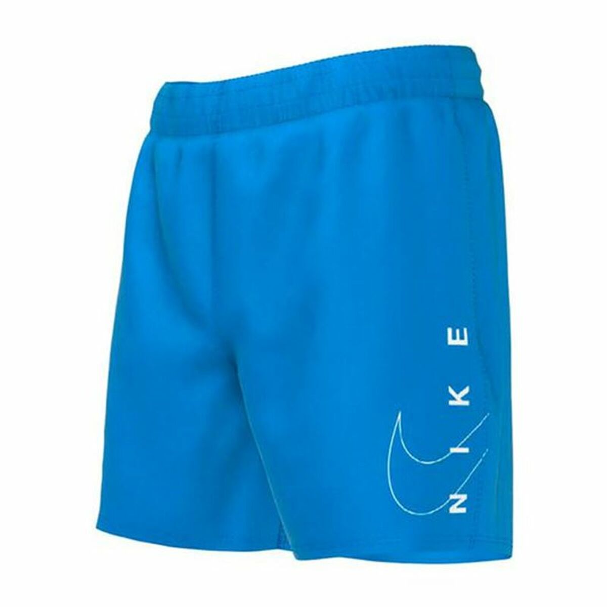 Costume da Bagno Bambino Nike 4" Volley Short Azzurro Indaco Taglia:8-9 Anni