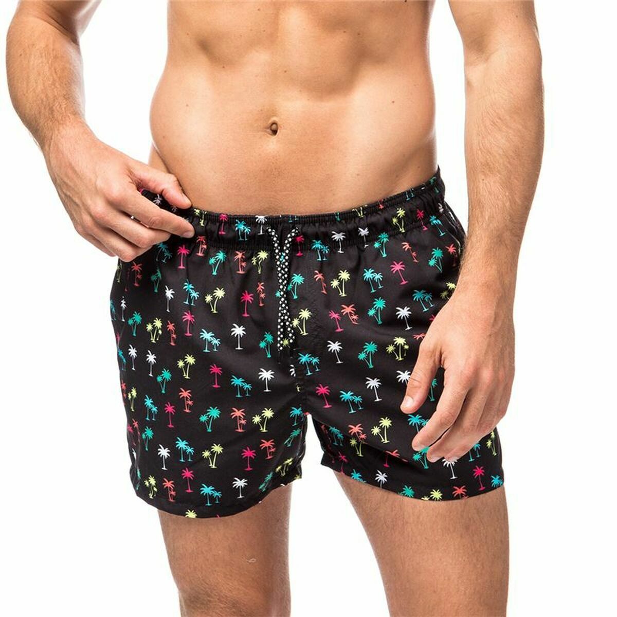 Costume da Bagno Uomo Koalaroo Kolorpalm Nero Taglia:XL
