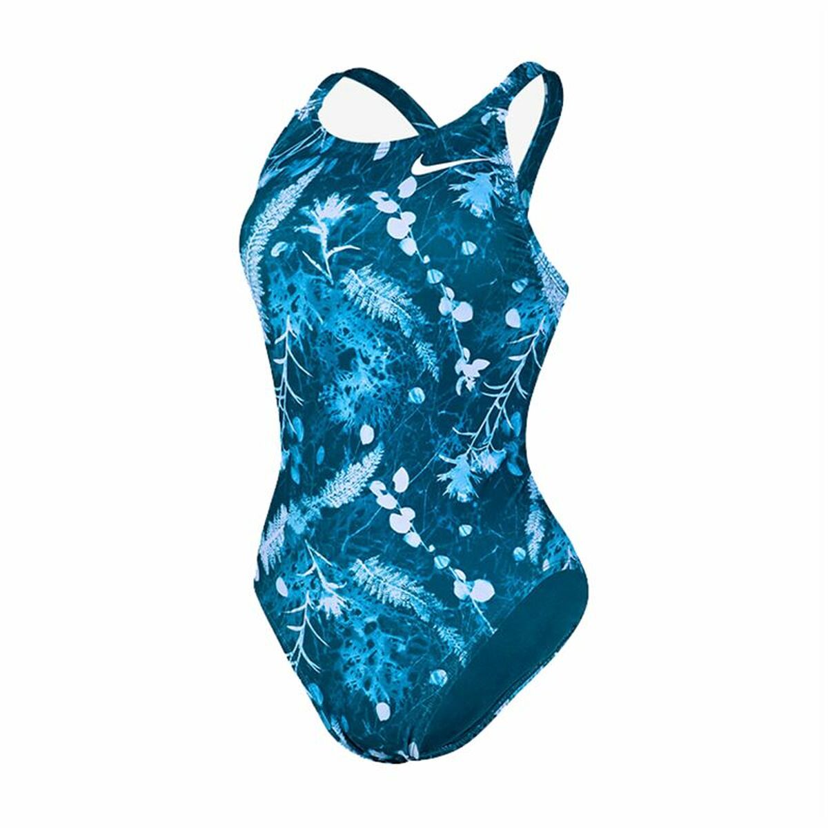 Costume da Bagno Donna Nike Fastback  Azzurro Taglia:30