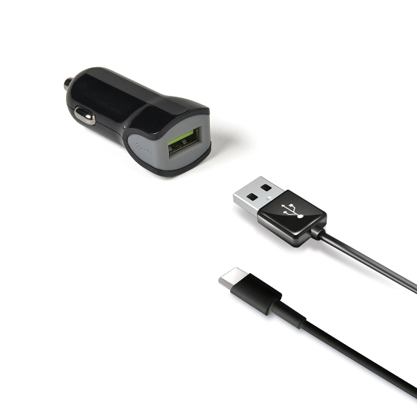 Caricabatterie per Auto Celly Nero 12 W