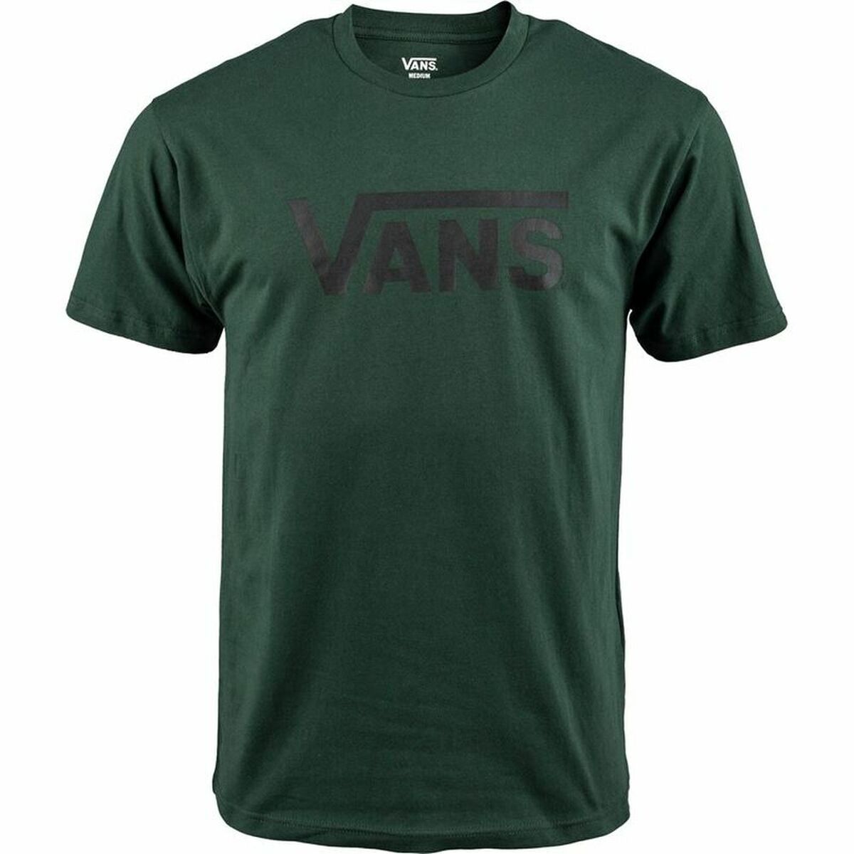 Maglia a Maniche Corte Uomo Vans Vans Drop V-B M Green Verde Taglia:XS