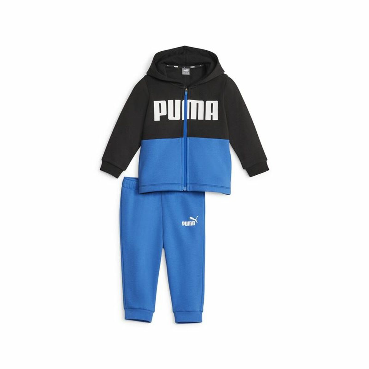 Tuta da Donna Puma Minicats Colorblockk Nero Taglia:9-12 Mesi