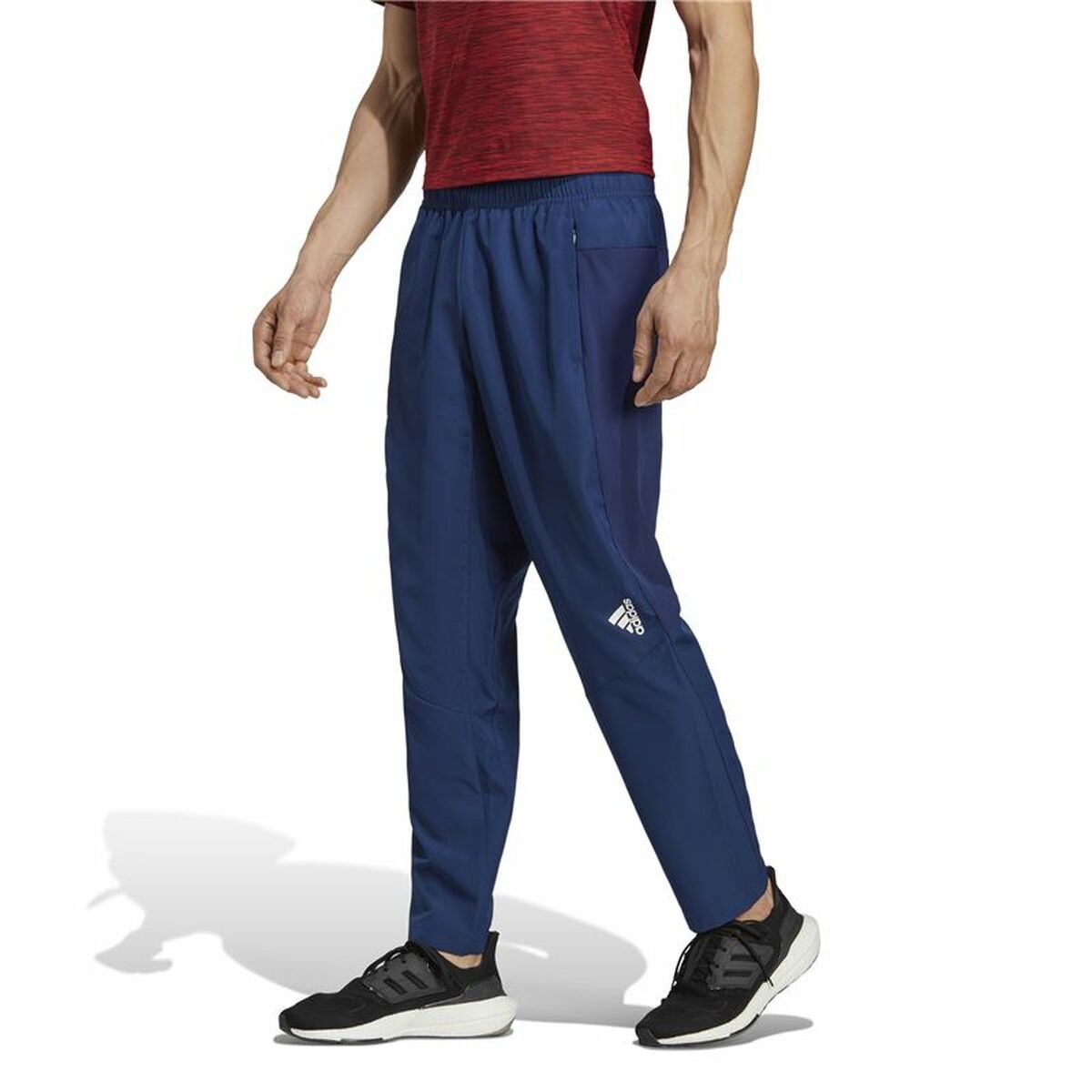 Pantalone per Adulti Adidas Designed For Movement Azzurro Uomo Taglia:L - Image 3
