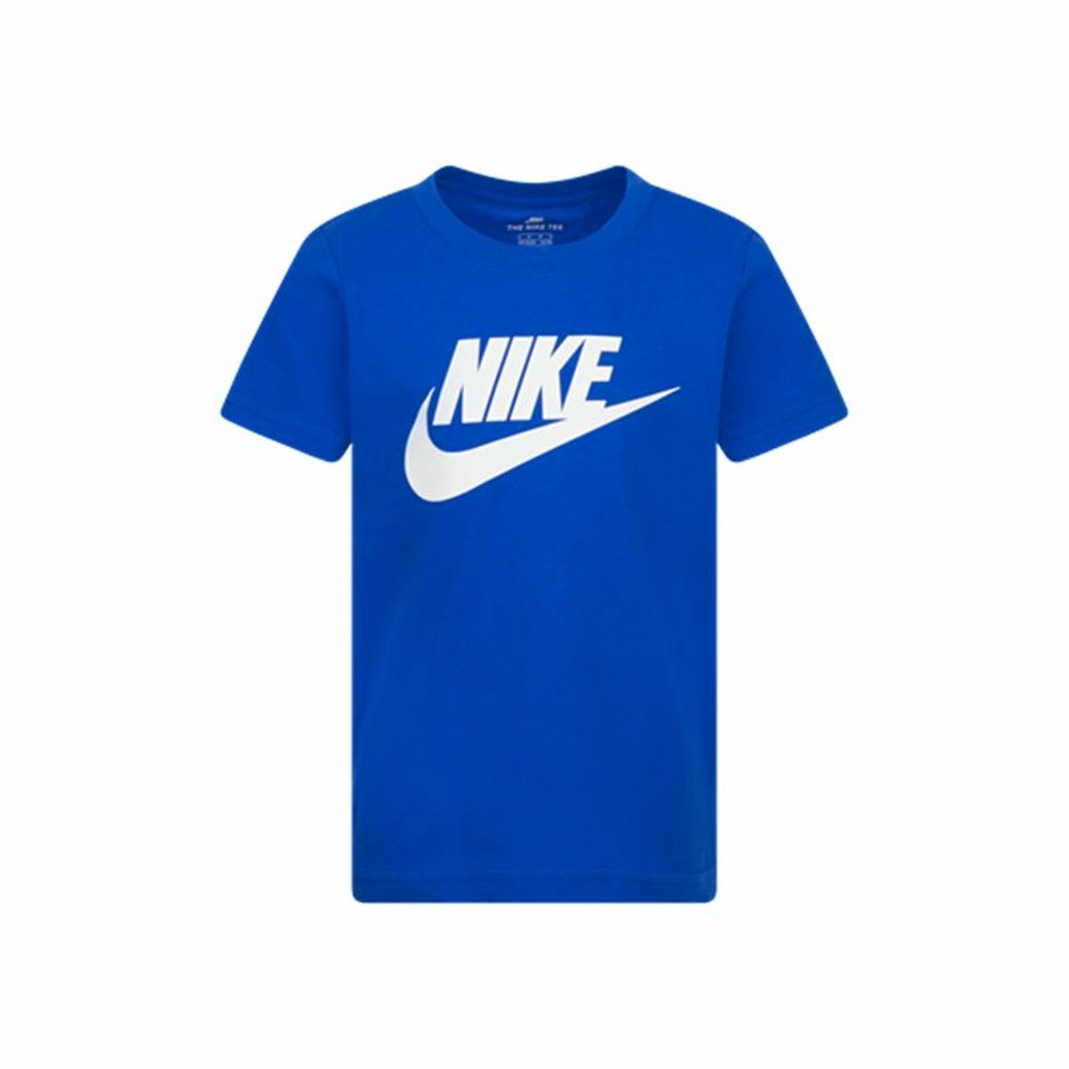 Maglia a Maniche Corte per Bambini Nike Sportswear Futura Azzurro Taglia:Taglia - 6-7 Anni