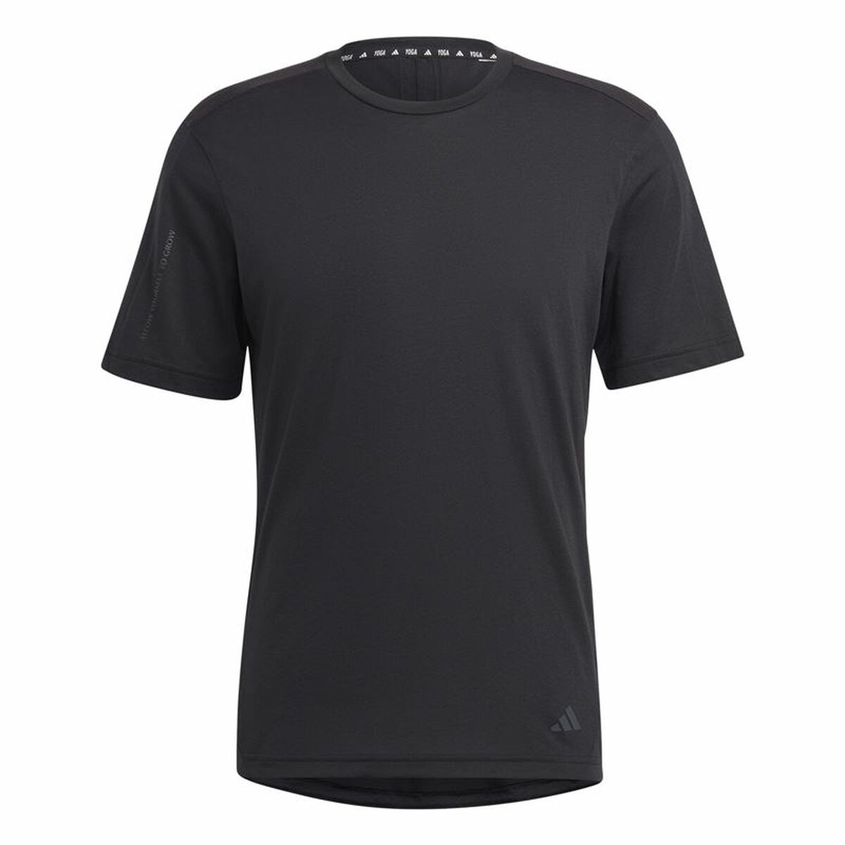 Maglia a Maniche Corte Uomo Adidas Base Nero Taglia:M