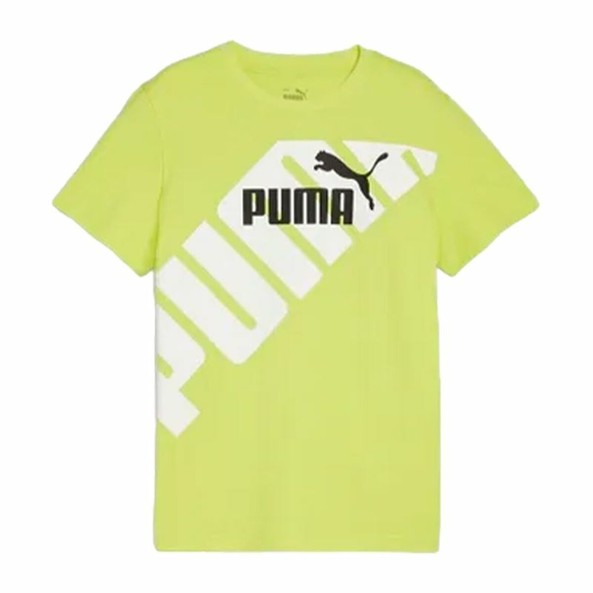 Maglia a Maniche Corte per Bambini Puma POWER Graphic Taglia:11-12 Anni