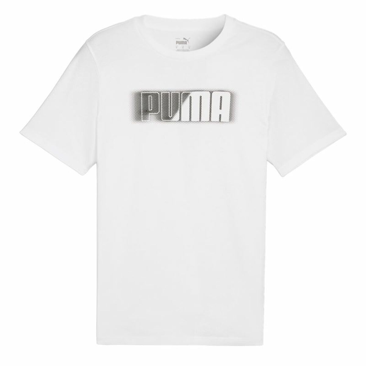 Maglia a Maniche Corte Uomo Puma Graphics Wording Taglia:S