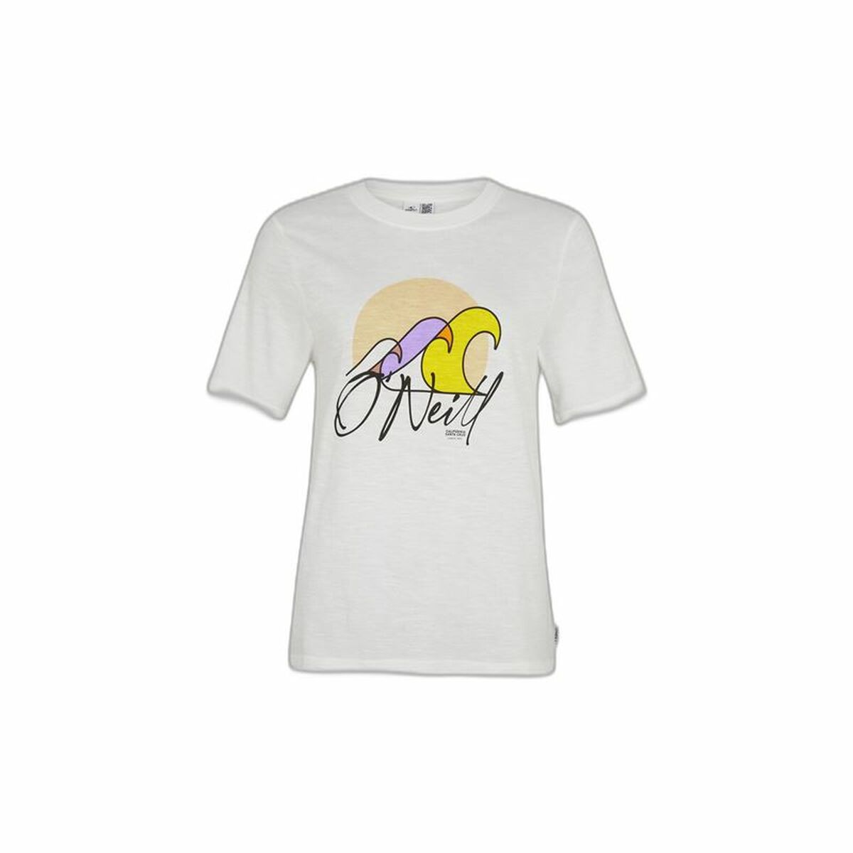 Maglia a Maniche Corte Donna O'Neill Luano Graphic Bianco Taglia:M