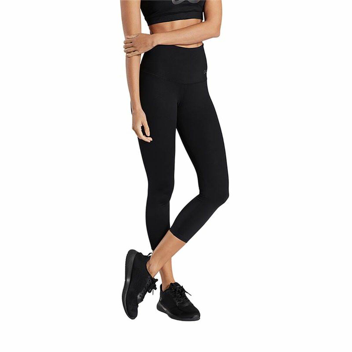 Leggings Sportivo da Donna Ditchil Magny Nero Taglia:XL