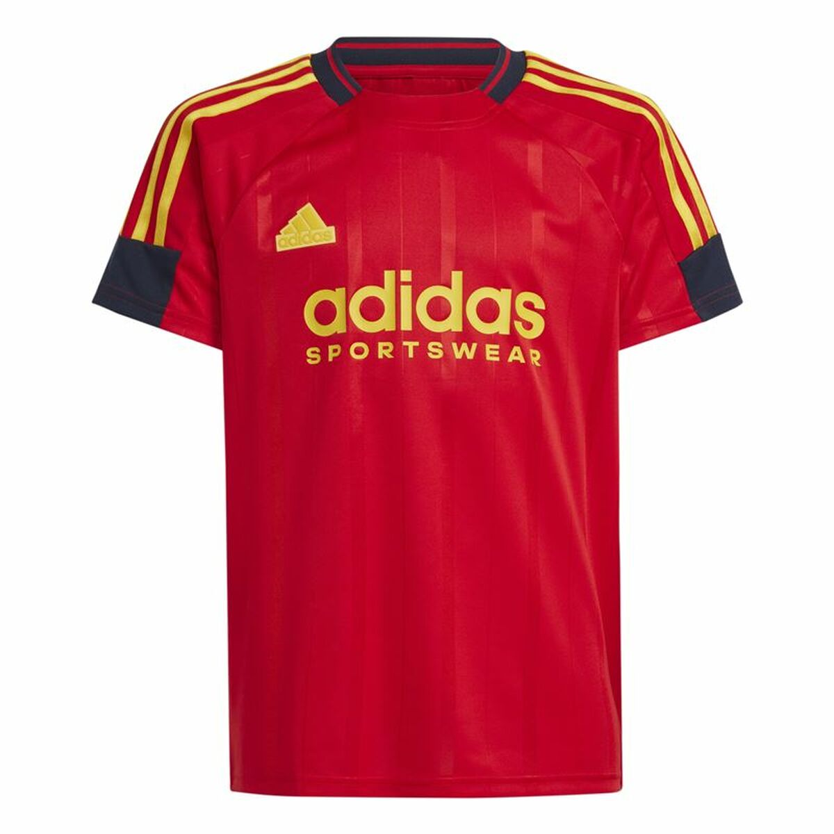 Maglia a Maniche Corte Uomo Adidas All Szn Rosa Taglia:Taglia - 7-8 Anni