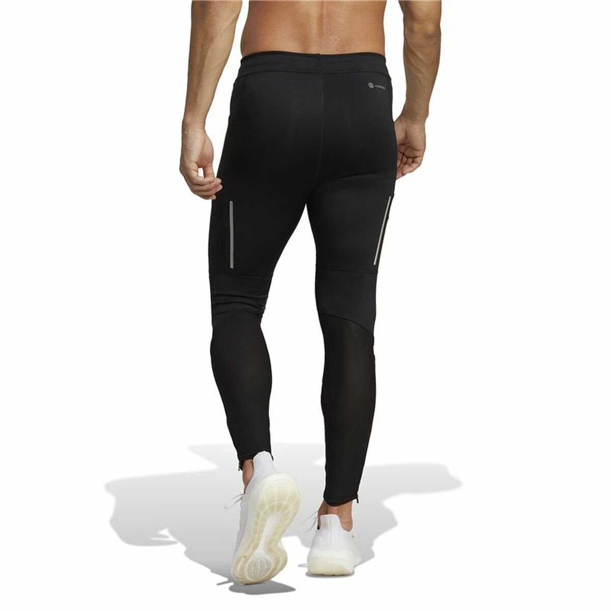 Leggings Sportivi da Uomo Adidas Saturday Nero Taglia:S - Image 3