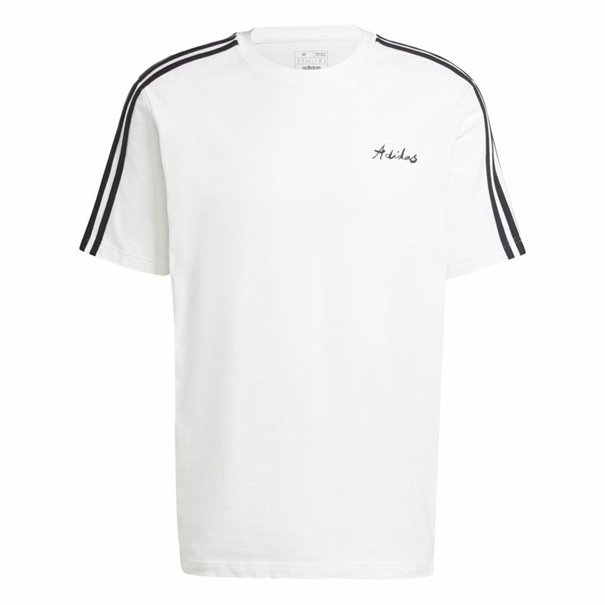 Maglia a Maniche Corte Uomo Adidas Gallery Graphic Bianco Taglia:XL
