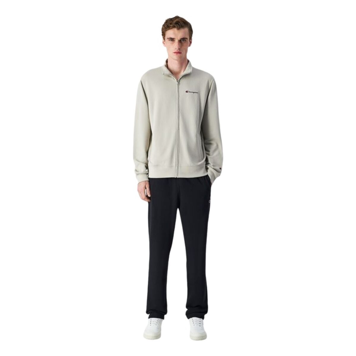 Tuta per Adulti Champion Full Zip Suit Bianco Uomo Taglia:XL