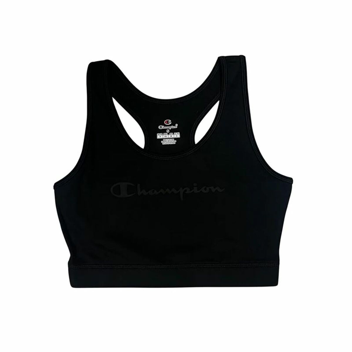 Reggiseno Sportivo Champion Nero Taglia:L
