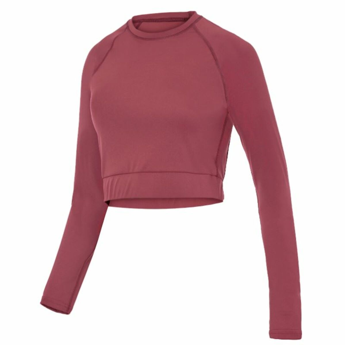 Maglia a Maniche Lunghe Donna Joluvi Rosso Granato Rosso Scuro Taglia:S