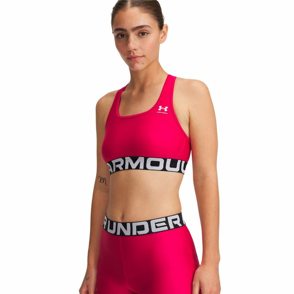 Reggiseno Sportivo Under Armour Hg Rosso Cremisi L