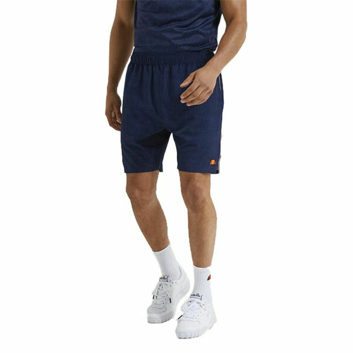 Pantaloni Corti Sportivi da Uomo Ellesse Scacchi Blu scuro Taglia:L