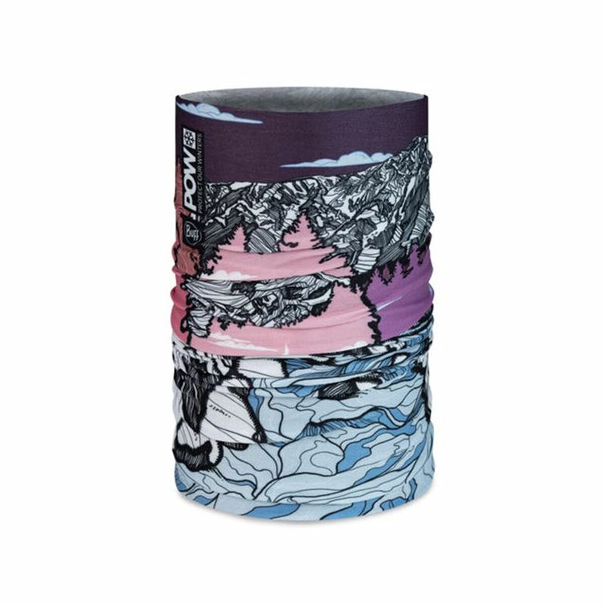 Scaldacollo Buff Pow Ustir Multi Violetta