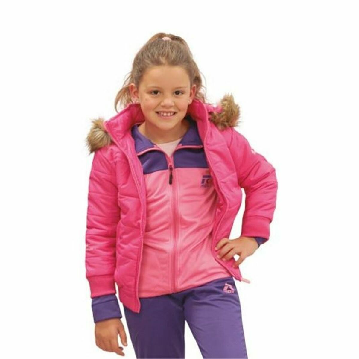 Giacca Sportiva da Bambini Rox R Baikal Rosa Taglia:12 anni