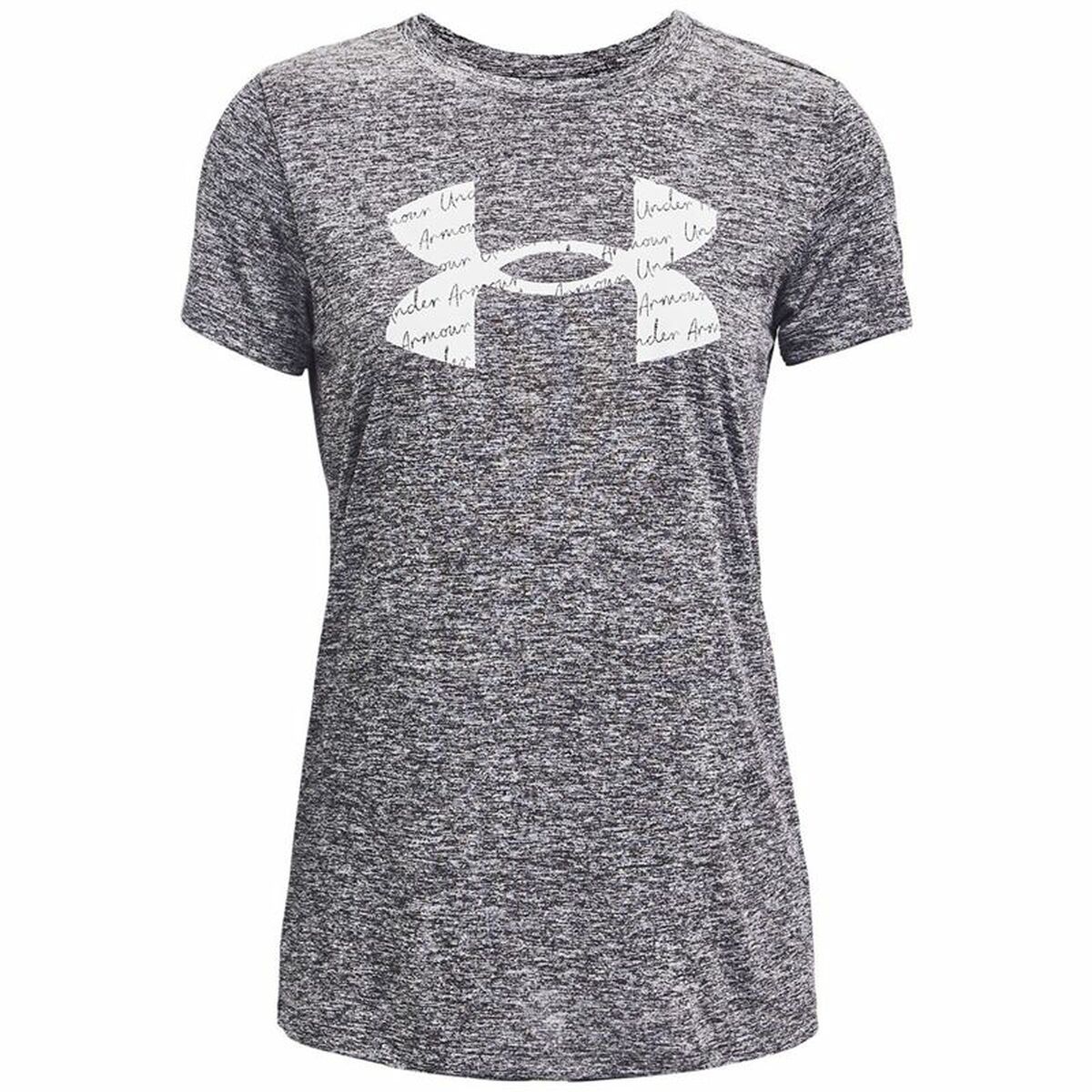 Maglia a Maniche Corte Donna Under Armour Tech Twist Grigio Taglia:XS