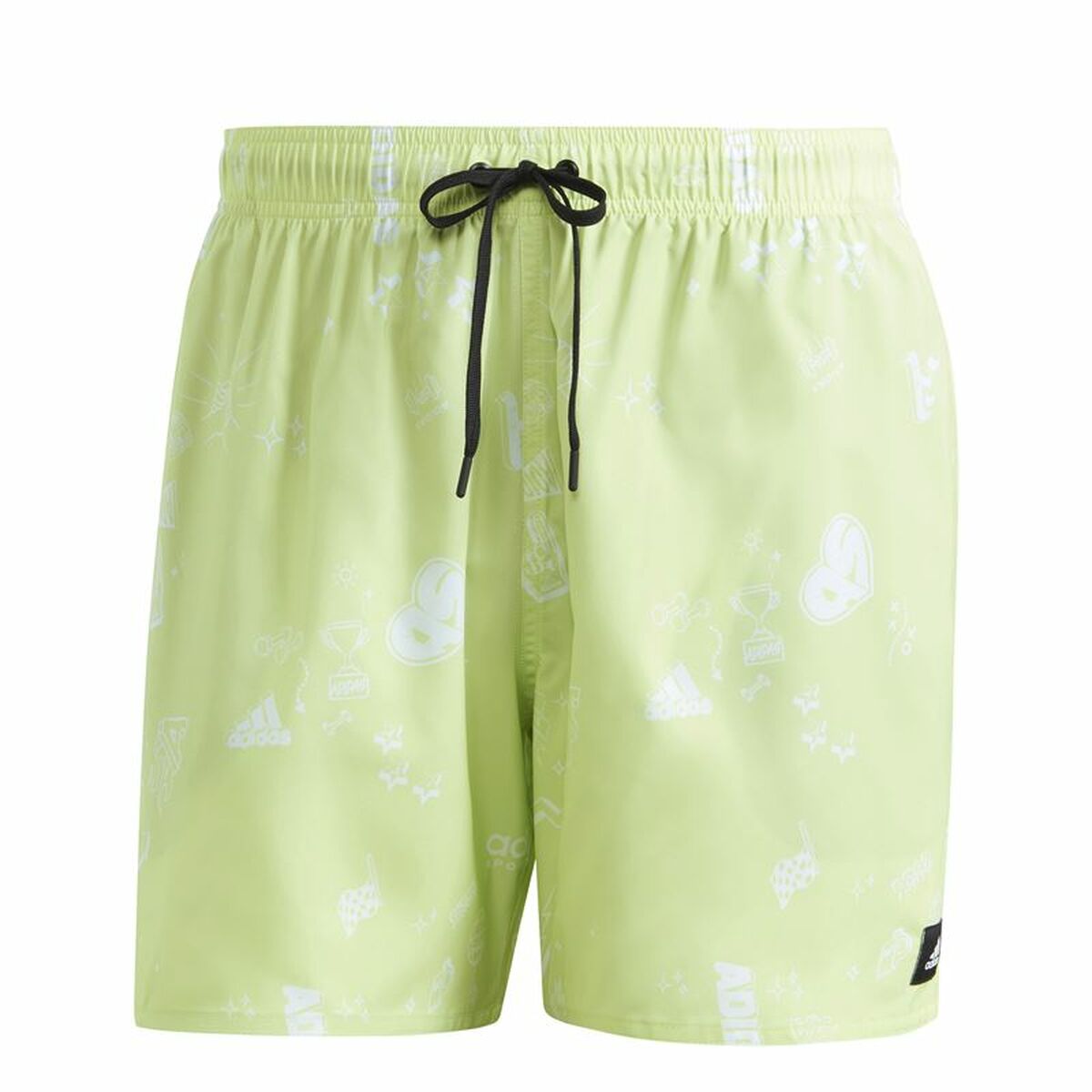 Costume da Bagno Bambino Adidas Clx Sho Sl Giallo Verde Taglia:M