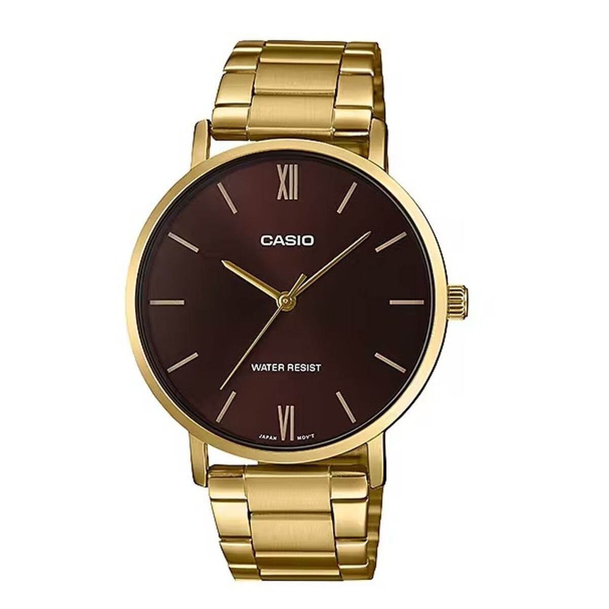 Orologio Uomo Casio MINIMAL GOLD - BROWN (Ø 40 mm)